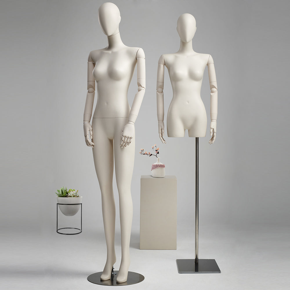 Luxury Half Full Body Female Mannequin Torso Display Dress Form