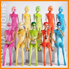 Load image into Gallery viewer, Luxury Half Full Body Female Display Dress Form Mannequin Fashion Lady Colored Velvet Mannequin Torso Model Gold Silver Plate Hand Manikin Head For Wigs Hat Holder
