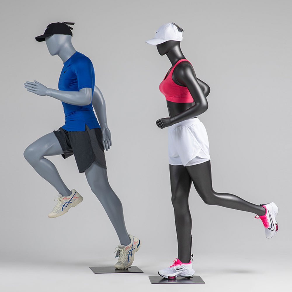 Full Body Male Female Running Sport Mannequin, High Quality Half Body –  De-Liang Dress Forms
