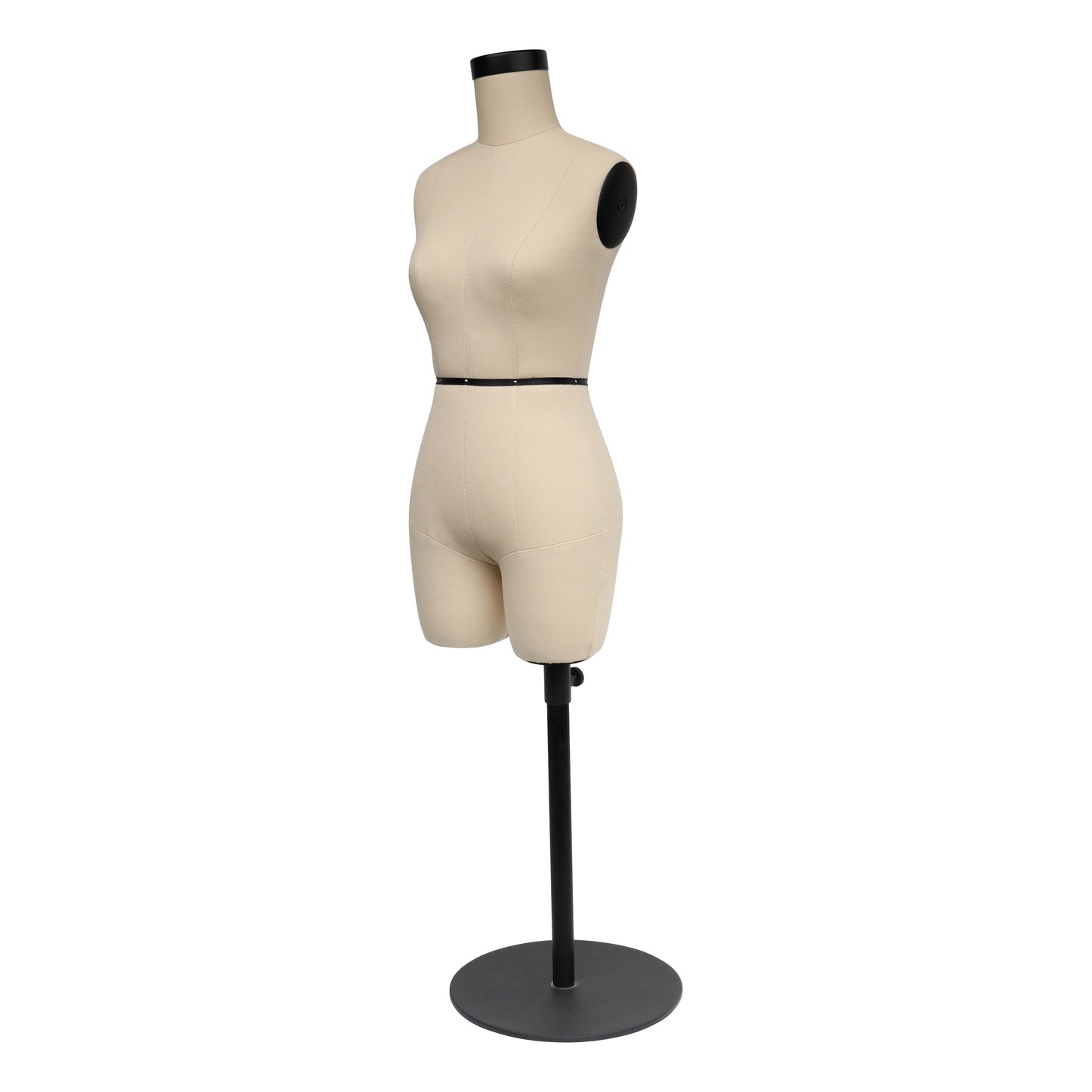 Jelimate Size 6 Female Half Scale Dress Form For Sewing,Mini Tailor Mannequin for Fashion Designer Pattern Making,Miniature Women Sewing Mannequin for Fashion School Draping Mannequin