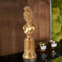 Load image into Gallery viewer, Venus White Bust Statue Mannequin,Wine Cabinet Ornaments Sculpture,Creative Figure Artwork for Living Room /Office Decoration
