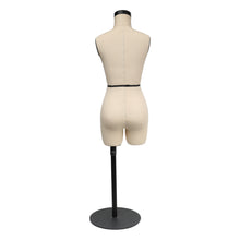 Lade das Bild in den Galerie-Viewer, Jelimate Size 6 Female Half Scale Dress Form For Sewing,Mini Tailor Mannequin for Fashion Designer Pattern Making,Miniature Women Sewing Mannequin for Fashion School Draping Mannequin
