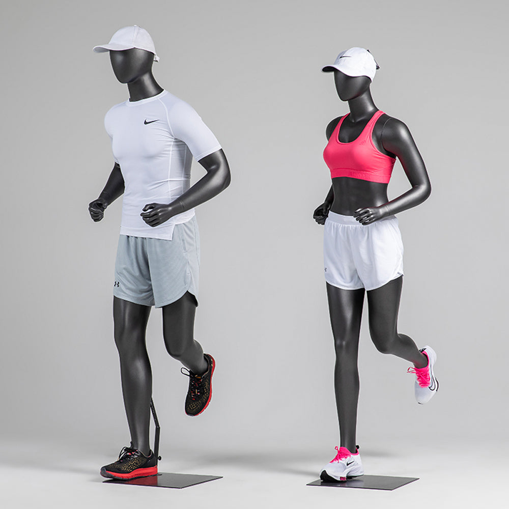 Female Mannequin Dressed in Sport Athletics Clothes Stock Image - Image of  garment, colorful: 76358273
