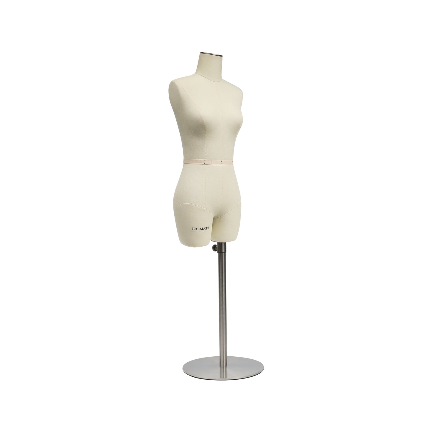 JMSIZE8 Forma di abito femminile a mezza scala per modellistica, manichino da cucito in miniatura in scala 1/2 per donna, mini manichino da sarto per stilista manichino drappeggiato per scuola di moda