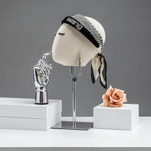 Lade das Bild in den Galerie-Viewer, Jelimate Beige Male Kid Female Mannequin Head Display,Hat Store Display Head Mannequin Dress Form,Wig Head Model for Headband Jewelry Display
