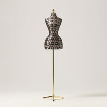 Load image into Gallery viewer, Half Body France Female Display Dress Form Mannequin Headless Fabric Mannequin Torso Large Hip Clothing Dress Mannequin Body Form Wig Head Dummy Hat Holder
