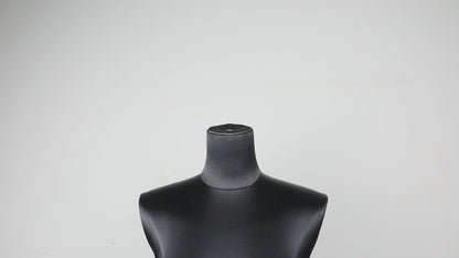 Jelimate Half Body Female Mannequin Torso Dress Form,Satin Fabric Mannequin Torso With Wooden Hands,Women Upper Torso Mannequin For Clothes Model,Clothing Boutique Store Window Display Mannequin