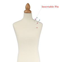 Load image into Gallery viewer, Jelimate Full Pinnable Half Scale Male Dress Form For Pattern Making,1/2 Or 1/3 Or 1/4 Scale Miniature Sewing Mannequin for Men,Mini Tailor Mannequin for Fashion Designer Fashion School
