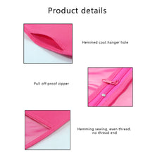 Load image into Gallery viewer, Luxury Pink White Black Wig Storage Bag With Hanger Non Woven Hair Packaging Bag Hair Organizer Wig Dust Cover Bundle Packing Bag Hair Extensions Bags

