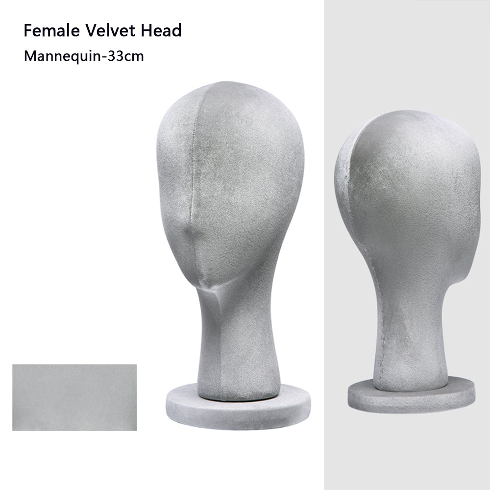 Male Half Body Display Dress Form Velvet Fabric Mannequin Torso With Silver Gold Hands Fashion Window Wig Clothing Mannequin Head Manikin