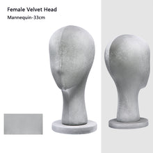 Load image into Gallery viewer, Male Full Body Display Dress Form Mannequin Velvet Fabric Mannequin Torso Silver Gold Plate Mannequin Hand Fitness Mannequin Head For Wigs
